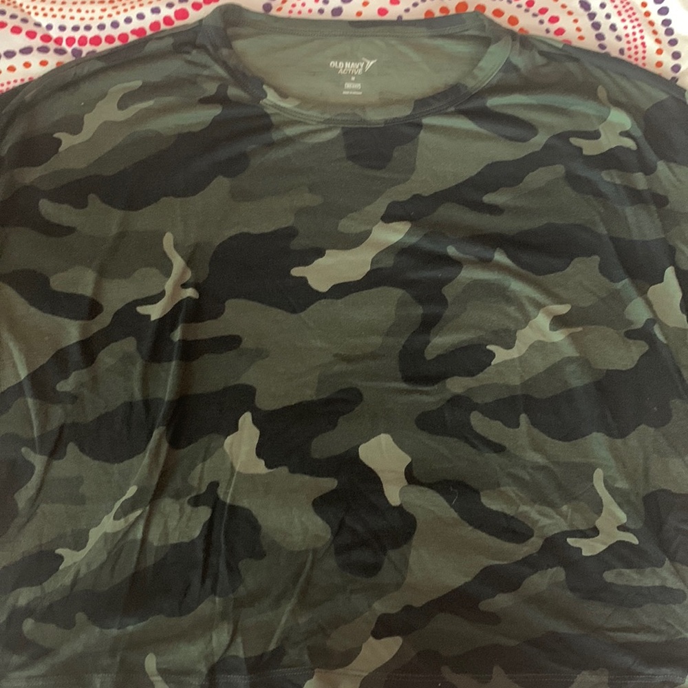 Camouflage Crop Top